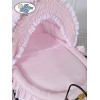Exklusiv Retro Babykorg Victoria - rosa