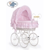 Exklusiv Retro Babykorg Victoria - rosa