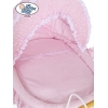 Exklusiv Retro Babykorg Victoria - rosa