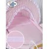 Exklusiv Retro Babykorg Victoria - rosa