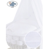 Extra textil 4 delar uppsättning till babykorg Bianca no. 50202-911* or 70202-911*