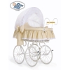 Extra textil 4 delar uppsättning till babykorg Christine no. 2100-916 or 72100-916