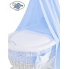 Extra textil 4 delar uppsättning till babykorg Isabella no. 50202-909* or 70202-909*