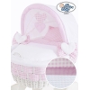 Extra textil 4 delar uppsättning till babykorg Isabella no. 50102-908* or 70102-908*