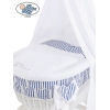 Extra textil 4 delar uppsättning till babykorg Marina no. 50202-907* or 70202-907*