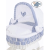 Extra textil 4 delar uppsättning till babykorg Marina no. 50102-907* or 70102-907*