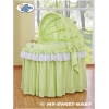 Extra textil 4 delar uppsättning till babykorg no. 92114-306