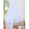 Extra textil 4 delar uppsättning till babykorg no. 2107-102/72107-102