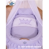 Extra textil 4 delar uppsättning till babykorg no. 92001-304