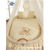 Extra textil 4 delar uppsättning till babykorg no. 99690e-321 i 79690e-321