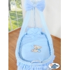 Extra textil 4 delar uppsättning till babykorg no. 99690e-323 i 79690e-323