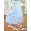 Extra textil 4 delar uppsättning till babykorg no. 99690e-323 i 79690e-323