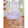 Extra textil 4 delar uppsättning till babykorg no. 99690e-325 i 79690e-325