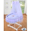 Extra textil 4 delar uppsättning till babykorg no. 99690e-325 i 79690e-325
