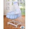 Extra textil 4 delar uppsättning till babykorg no. 99690e-803 i 79690e-803