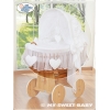 Extra textil 4 delar uppsättning till babykorg no. 58962-123 eller 78962-123