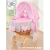 Extra textil 4 delar uppsättning till babykorg no. 58962-122 eller 78962-122
