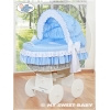 Extra textil 4 delar uppsättning till babykorg no. 58962-109 eller 78962-109