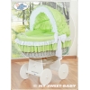 Extra textil 4 delar uppsättning till babykorg no. 58962-207 eller 78962-207