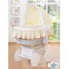 Extra textil 4 delar uppsättning till babykorg no. 58962-804 eller 78962-804