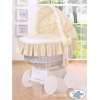 Extra textil 4 delar uppsättning till babykorg no. 58962-810 eller 78962-810