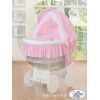 Extra textil 4 delar uppsättning till babykorg no. 58962-814 eller 78962-814