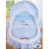 Extra textil 4 delar uppsättning till babykorg no. 58962-815 eller 78962-815