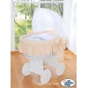 Extra textil 4 delar uppsättning till babykorg no. 58962-427 eller 78962-427