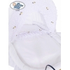 Extra textil 4 delar uppsättning till babykorg Sisi no. 2100-080 or 72100-080