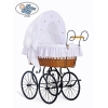 Extra textil 4 delar uppsättning till babykorg Sisi no. 2100-080 or 72100-080