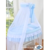 Extra textil 4 delar uppsättningtill babykorg no. 2107-109/72107-109