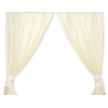 Gardiner för barnrum Little Prince/Princess cream
