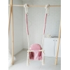 Hänggung med Kaninöron Bunny till Baby Rosa