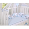 Himmel Stor Myggnät till Babysäng Chiffon blå