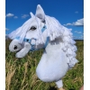 Hobbyhäst Käpphäst Hobby Horse Vit