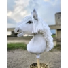 Hobbyhäst Käpphäst Hobby Horse Vit