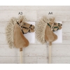 Hobbyhäst Käpphäst Mörk Kastanj Hobby Horse