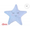 Kudde med skallra LITTLE STAR- blå