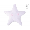 Kudde med skallra LITTLE STAR- vit