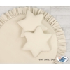 Kudde Stjärna 2 st - beige