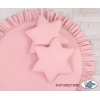 Kudde Stjärna 2 st - pastel rosa