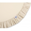 Lekmatta med volang - beige