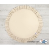 Lekmatta med volang - beige