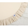 Lekmatta med volang - beige