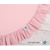 Lekmatta med volang - pastel rosa