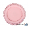 Lekpöl med volang - pastel rosa