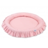 Lekpöl med volang - pastel rosa