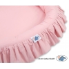 Lekpöl med volang - pastel rosa