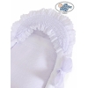 Moseskorg Vagga Rotting Charlotte- Whitewith lace