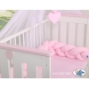 Ormkudde knot - rosa
